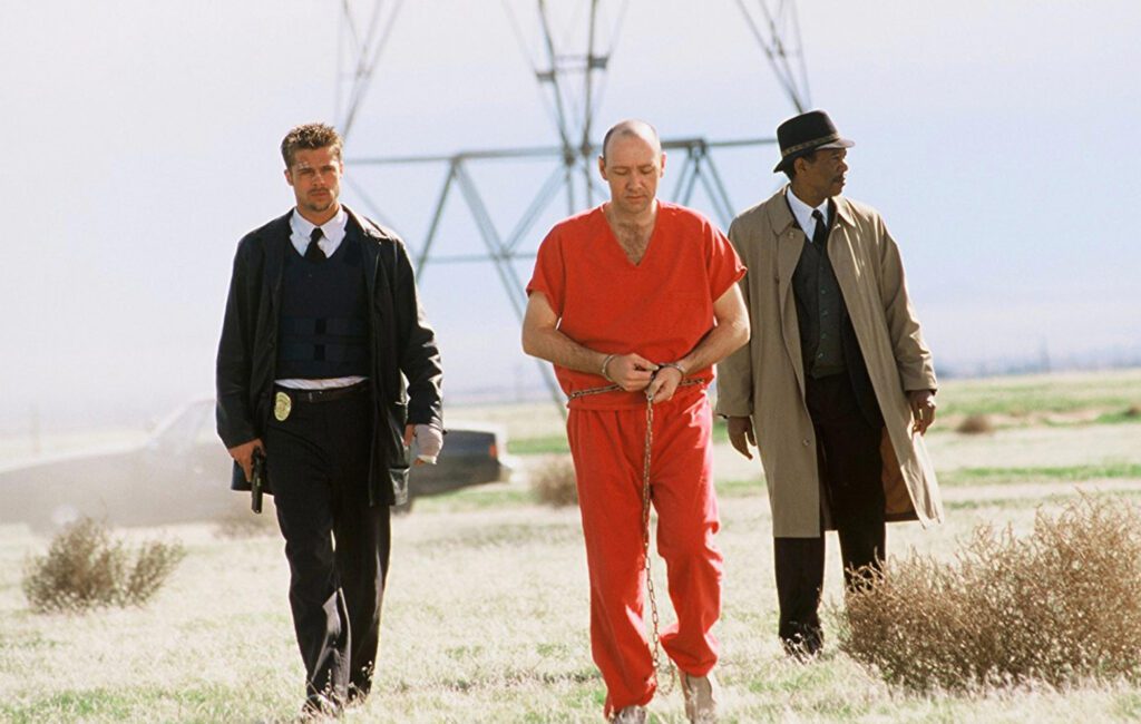 Seven Film İncelemesi Arakat Mag 30 Yıl Özel IMAX salonlarda gösterimde Brad Pitt Kevin Spacey Morgan Freeman David Fincher