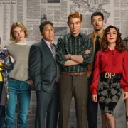 The Paper Dizi İnceleme Arakat Mag 2025 Domhnall Gleeson Sabrina Impacciatore Chelsea Frei